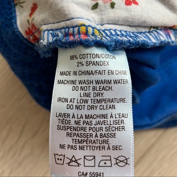 Made For Each Other-Royal Blue Snake Print Short - Picture 4 of 4